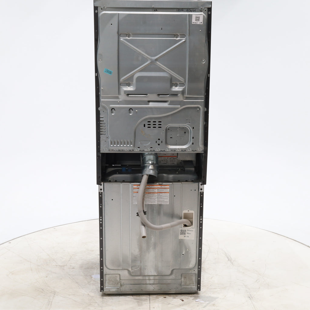 Pictures of Ge Spacemaker Diamond Gray Laundry Center with 3.8 cu ft Washer and 5.9 cu Ft 240v Electric Dryer - Certified Refurbished - Neu Appliance Outlet - Discount Appliance Outlet in Austin, Tx