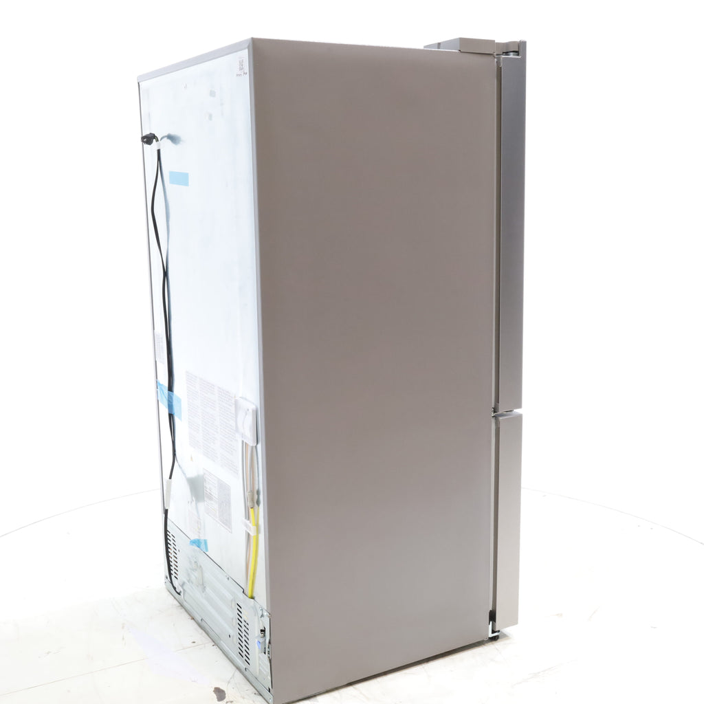 Pictures of Stainless Steel ENERGY STAR Frigidaire 27.8 cu. ft. 3 Door French Door Refrigerator with Exterior Water and Ice Dispenser - Scratch & Dent - Minor - Neu Appliance Outlet - Discount Appliance Outlet in Austin, Tx