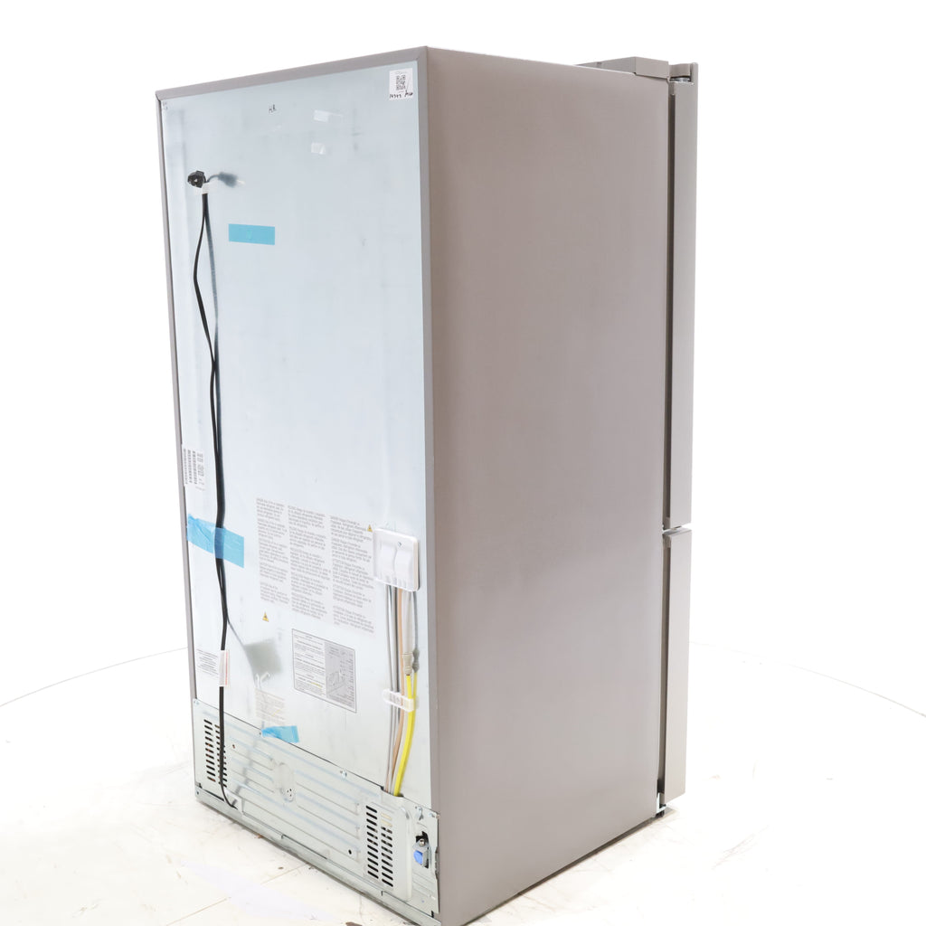 Pictures of Stainless Steel ENERGY STAR Frigidaire 27.8 cu. ft. 3 Door French Door Refrigerator with Exterior Water and Ice Dispenser - Scratch & Dent - Minor - Neu Appliance Outlet - Discount Appliance Outlet in Austin, Tx