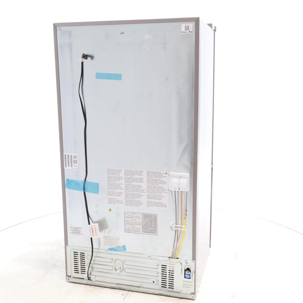 Pictures of Stainless Steel ENERGY STAR Frigidaire 27.8 cu. ft. 3 Door French Door Refrigerator with Exterior Water and Ice Dispenser - Scratch & Dent - Minor - Neu Appliance Outlet - Discount Appliance Outlet in Austin, Tx