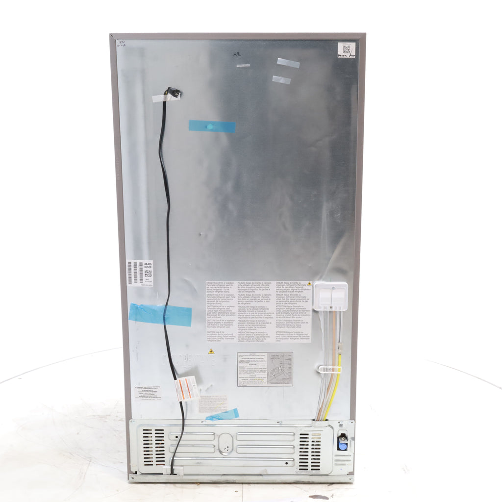 Pictures of Stainless Steel ENERGY STAR Frigidaire 27.8 cu. ft. 3 Door French Door Refrigerator with Exterior Water and Ice Dispenser - Scratch & Dent - Minor - Neu Appliance Outlet - Discount Appliance Outlet in Austin, Tx