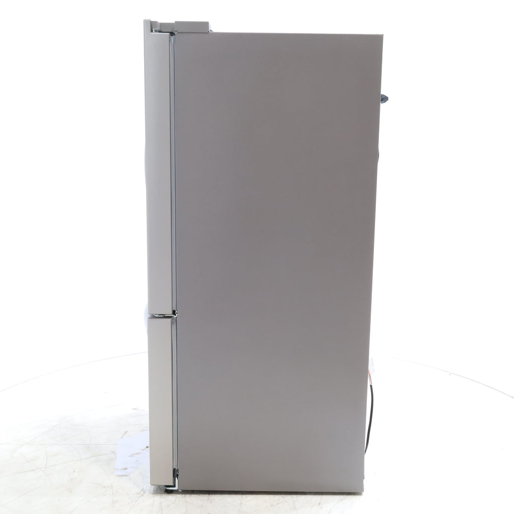 Pictures of Stainless Steel ENERGY STAR Frigidaire 27.8 cu. ft. 3 Door French Door Refrigerator with Exterior Water and Ice Dispenser - Scratch & Dent - Minor - Neu Appliance Outlet - Discount Appliance Outlet in Austin, Tx