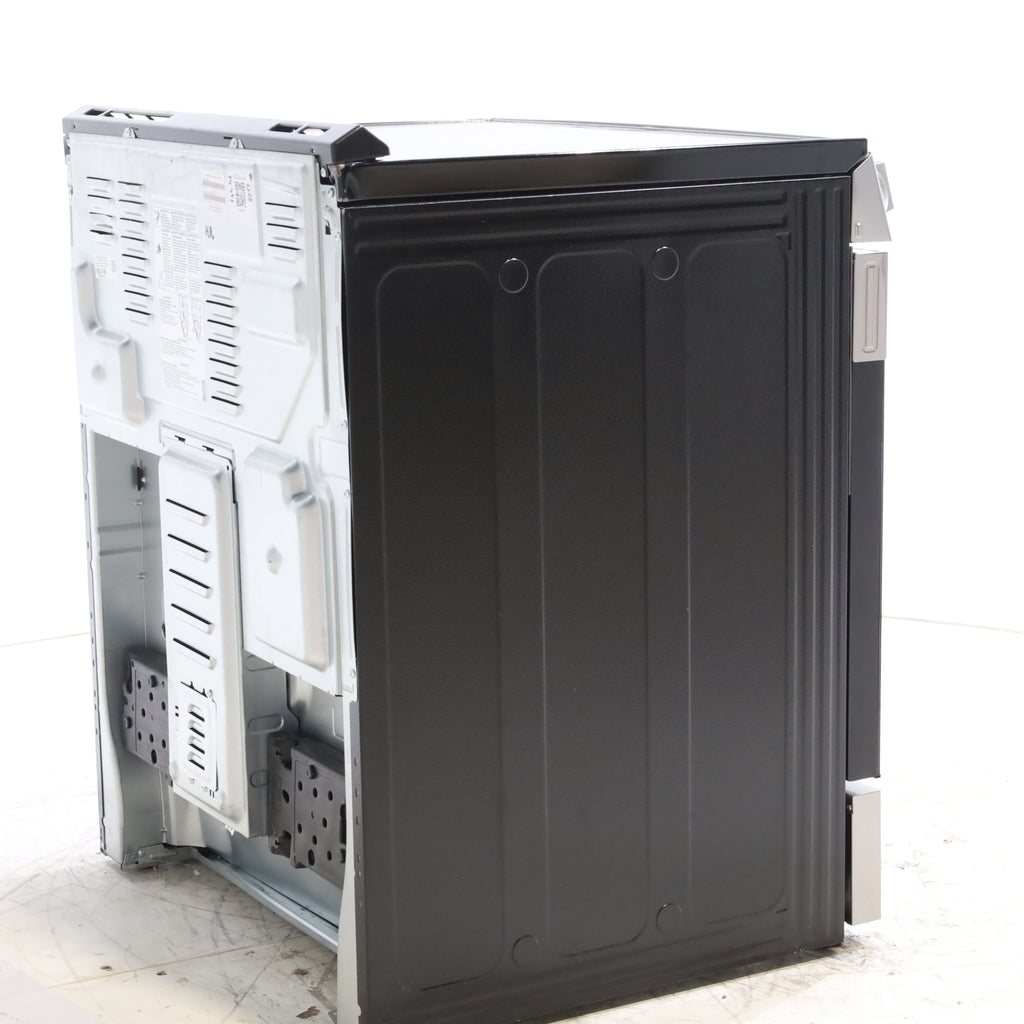 Pictures of PrintProof Stainless Steel LG 6.3 cu. ft. 5 Element Radiant Ceramic Glass Cooktop Slide-In Electric Range with Air Fry - Open Box - Neu Appliance Outlet - Discount Appliance Outlet in Austin, Tx