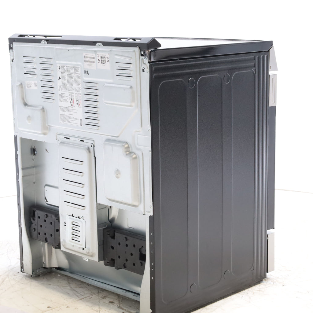 Pictures of PrintProof Stainless Steel LG 6.3 cu. ft. 5 Element Radiant Ceramic Glass Cooktop Slide-In Electric Range with Air Fry - Open Box - Neu Appliance Outlet - Discount Appliance Outlet in Austin, Tx