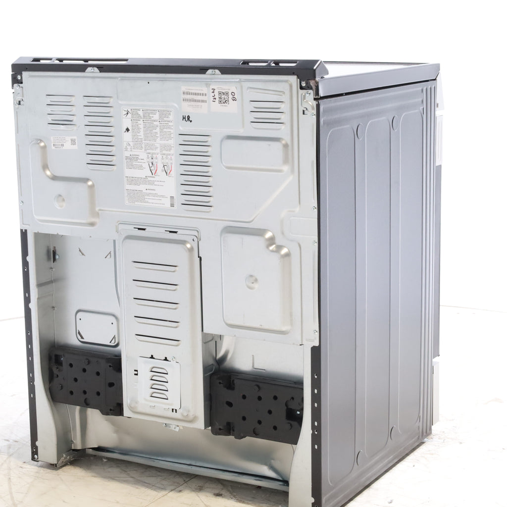 Pictures of PrintProof Stainless Steel LG 6.3 cu. ft. 5 Element Radiant Ceramic Glass Cooktop Slide-In Electric Range with Air Fry - Open Box - Neu Appliance Outlet - Discount Appliance Outlet in Austin, Tx