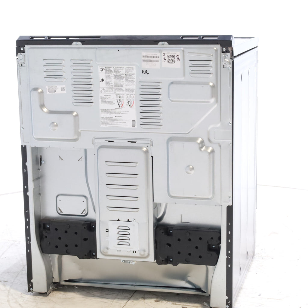 Pictures of PrintProof Stainless Steel LG 6.3 cu. ft. 5 Element Radiant Ceramic Glass Cooktop Slide-In Electric Range with Air Fry - Open Box - Neu Appliance Outlet - Discount Appliance Outlet in Austin, Tx