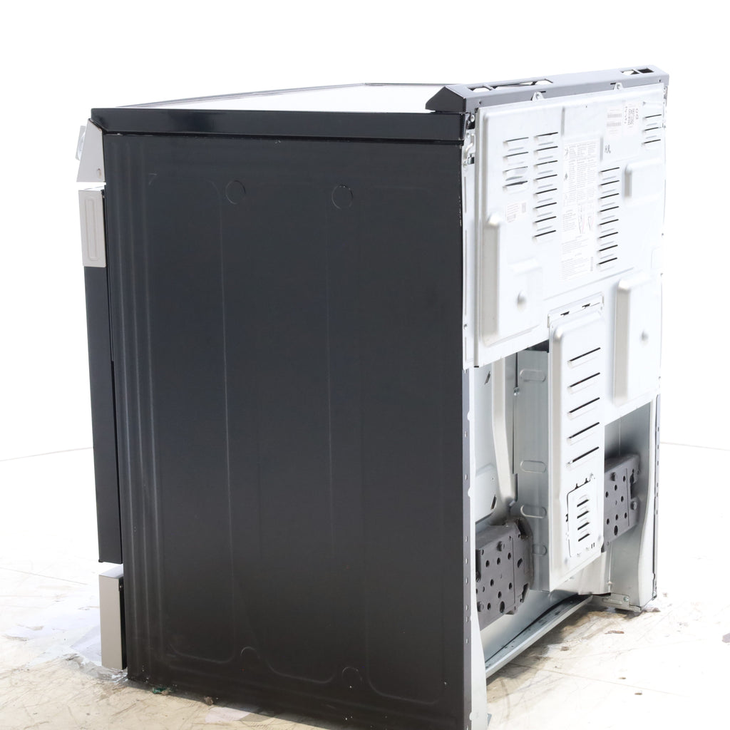 Pictures of PrintProof Stainless Steel LG 6.3 cu. ft. 5 Element Radiant Ceramic Glass Cooktop Slide-In Electric Range with Air Fry - Open Box - Neu Appliance Outlet - Discount Appliance Outlet in Austin, Tx