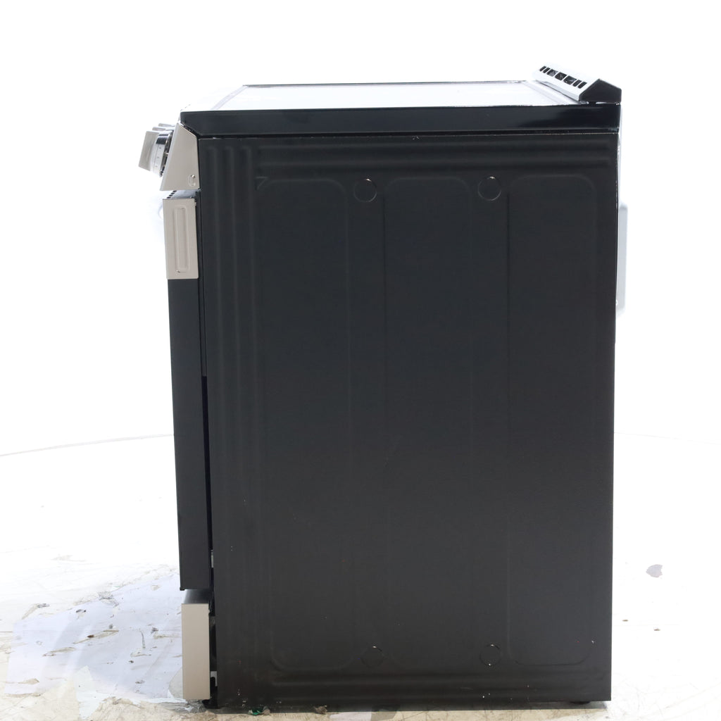 Pictures of PrintProof Stainless Steel LG 6.3 cu. ft. 5 Element Radiant Ceramic Glass Cooktop Slide-In Electric Range with Air Fry - Open Box - Neu Appliance Outlet - Discount Appliance Outlet in Austin, Tx