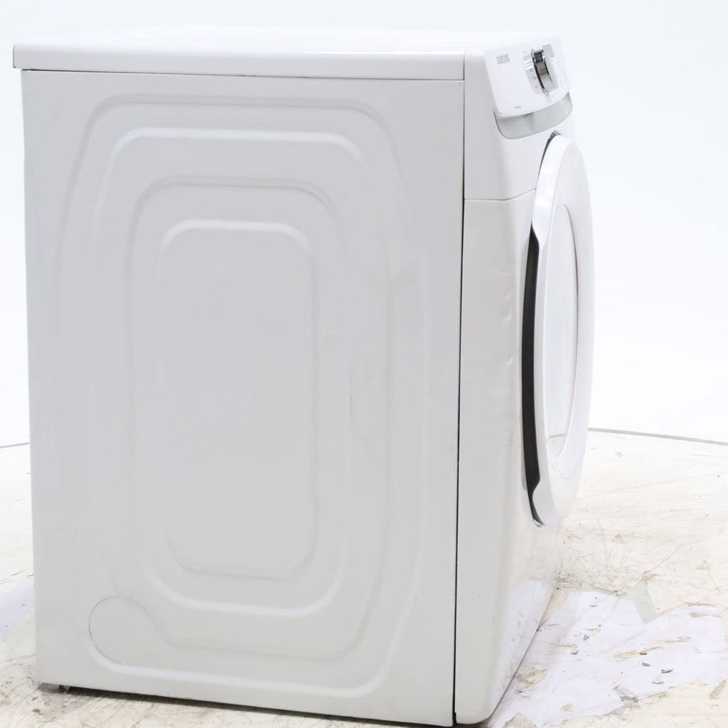 Pictures of White Samsung 7.5 cu. ft. Front Load Electric Dryer with Smart Care - Scratch and Dent - Minor - Neu Appliance Outlet - Discount Appliance Outlet in Austin, Tx