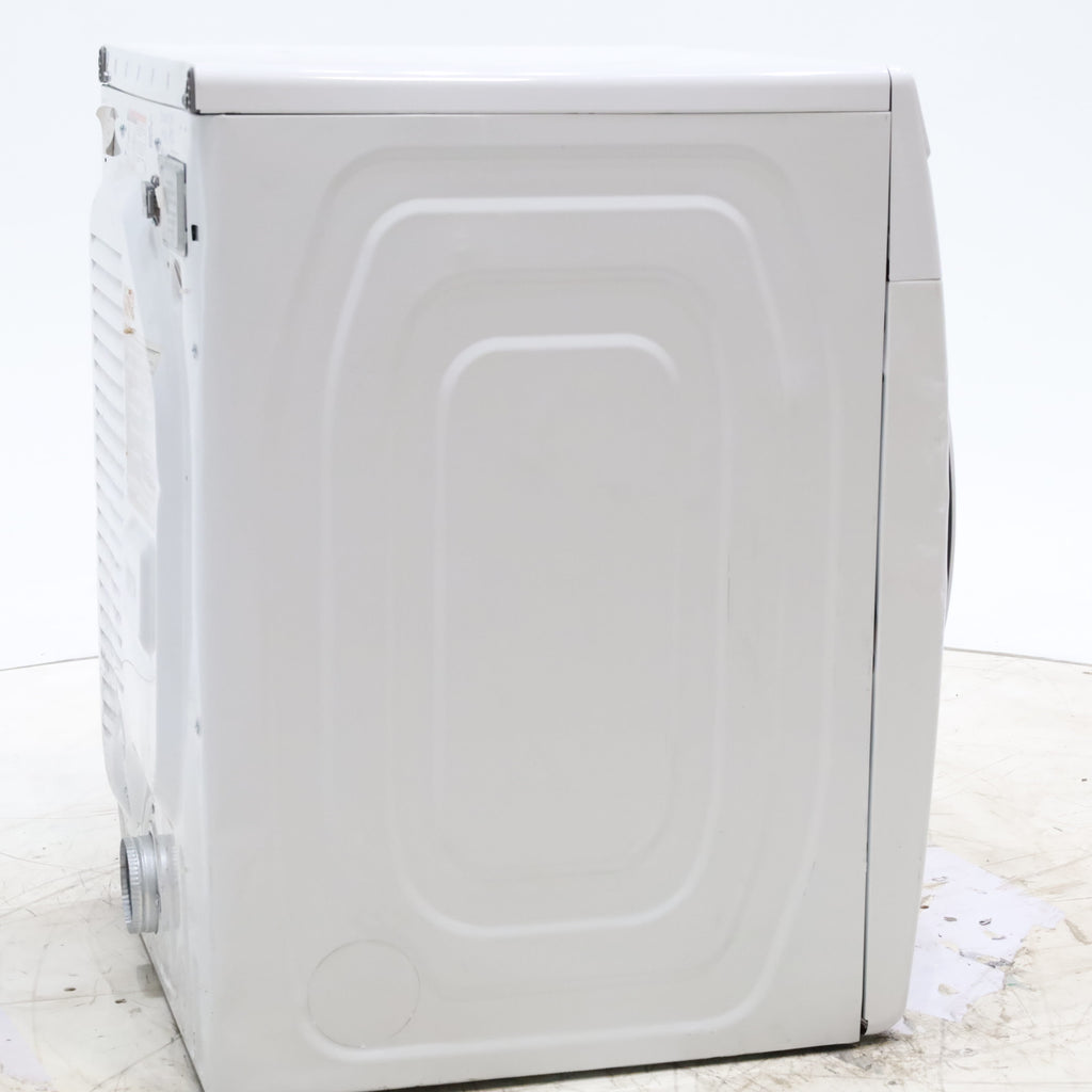 Pictures of White Samsung 7.5 cu. ft. Front Load Electric Dryer with Smart Care - Scratch and Dent - Minor - Neu Appliance Outlet - Discount Appliance Outlet in Austin, Tx