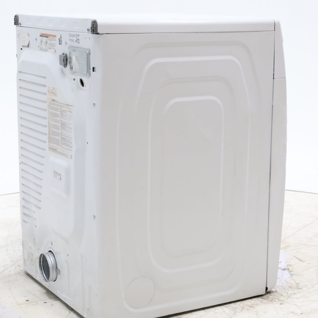 Pictures of White Samsung 7.5 cu. ft. Front Load Electric Dryer with Smart Care - Scratch and Dent - Minor - Neu Appliance Outlet - Discount Appliance Outlet in Austin, Tx