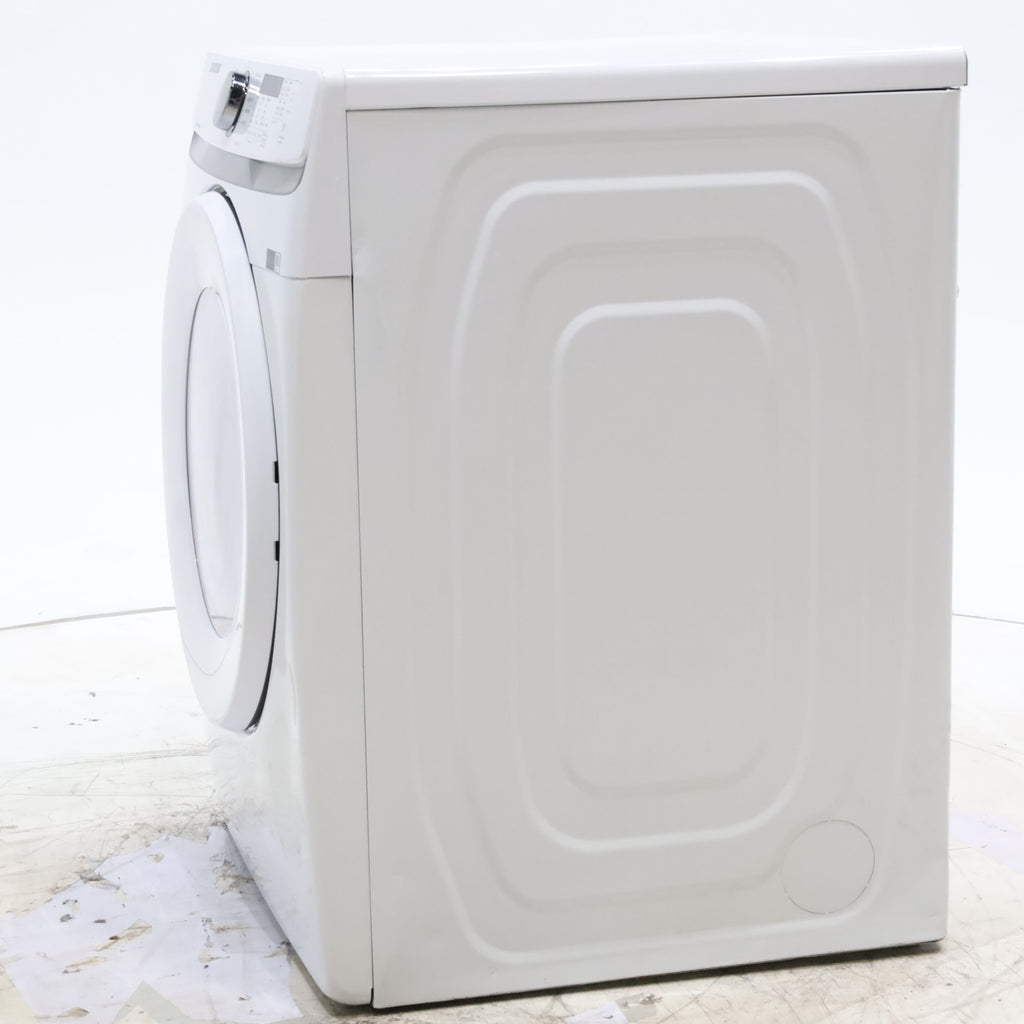 Pictures of White Samsung 7.5 cu. ft. Front Load Electric Dryer with Smart Care - Scratch and Dent - Minor - Neu Appliance Outlet - Discount Appliance Outlet in Austin, Tx