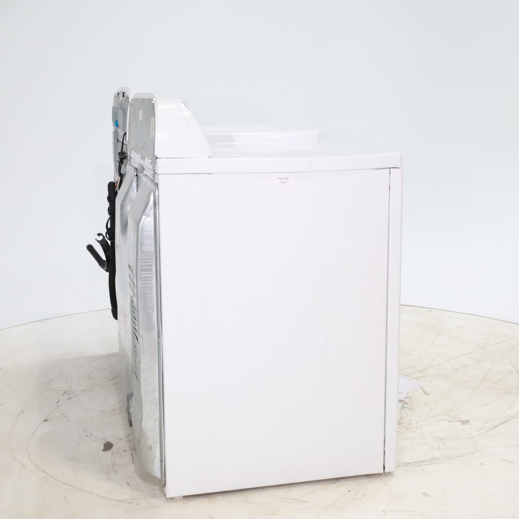 Pictures of ENERGY STAR 3.8 cu ft Whirlpool Top-Load Washing Machine with Low-Profile Impeller and 7.0 cu ft Whirlpool Electric Dryer with Hamper Door - Certified Refurbished - Neu Appliance Outlet - Discount Appliance Outlet in Austin, Tx