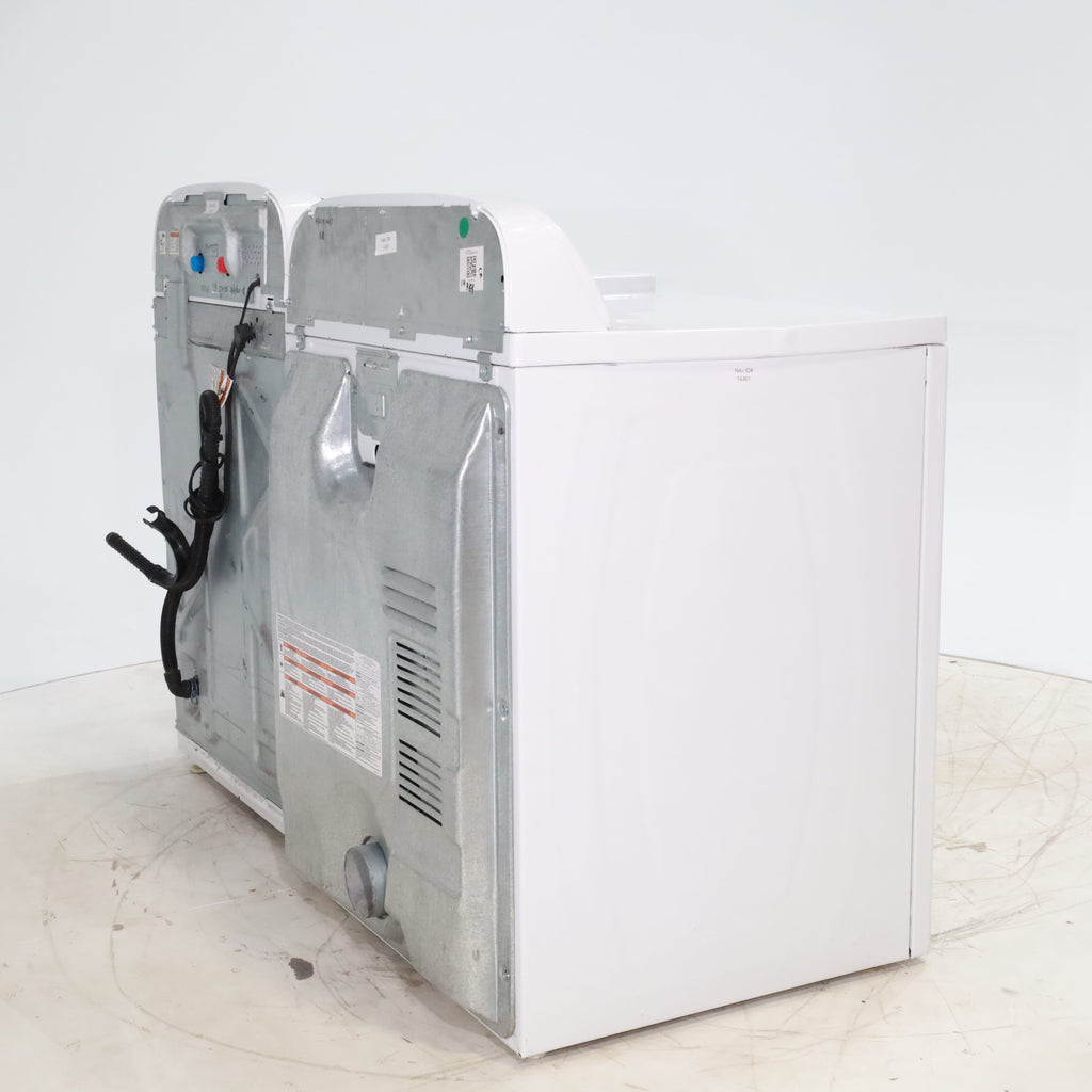 Pictures of ENERGY STAR 3.8 cu ft Whirlpool Top-Load Washing Machine with Low-Profile Impeller and 7.0 cu ft Whirlpool Electric Dryer with Hamper Door - Certified Refurbished - Neu Appliance Outlet - Discount Appliance Outlet in Austin, Tx