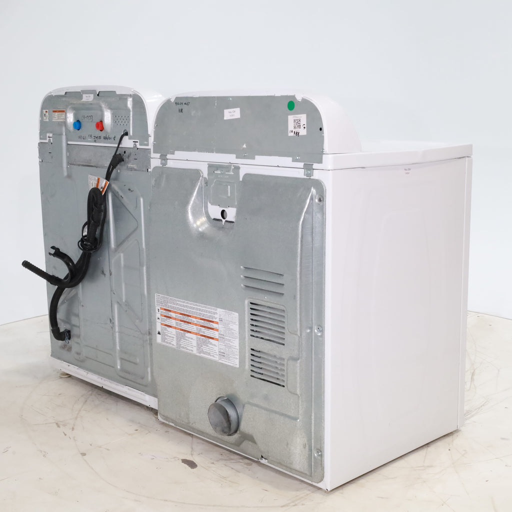 Pictures of ENERGY STAR 3.8 cu ft Whirlpool Top-Load Washing Machine with Low-Profile Impeller and 7.0 cu ft Whirlpool Electric Dryer with Hamper Door - Certified Refurbished - Neu Appliance Outlet - Discount Appliance Outlet in Austin, Tx