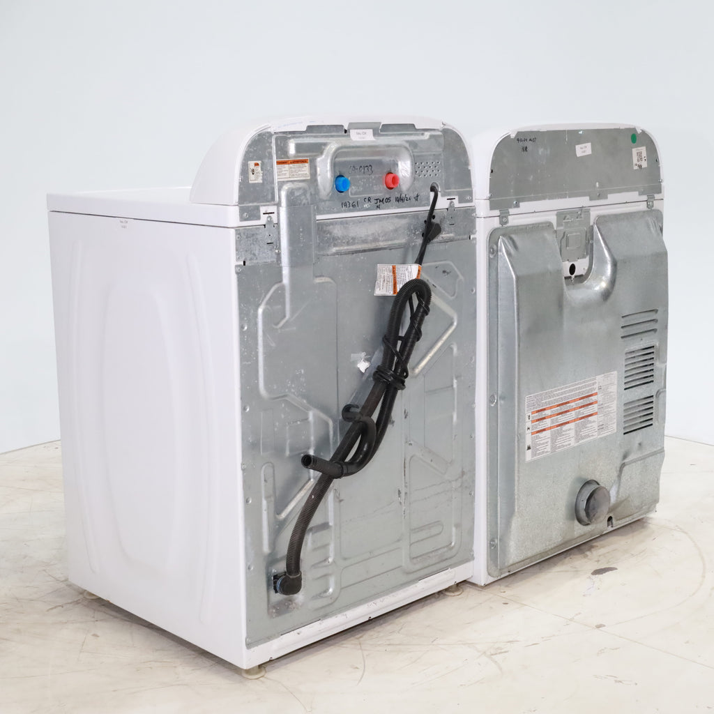 Pictures of ENERGY STAR 3.8 cu ft Whirlpool Top-Load Washing Machine with Low-Profile Impeller and 7.0 cu ft Whirlpool Electric Dryer with Hamper Door - Certified Refurbished - Neu Appliance Outlet - Discount Appliance Outlet in Austin, Tx