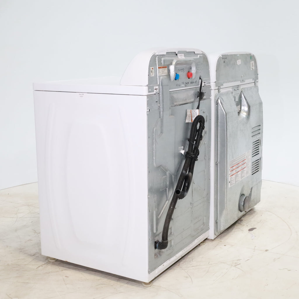 Pictures of ENERGY STAR 3.8 cu ft Whirlpool Top-Load Washing Machine with Low-Profile Impeller and 7.0 cu ft Whirlpool Electric Dryer with Hamper Door - Certified Refurbished - Neu Appliance Outlet - Discount Appliance Outlet in Austin, Tx