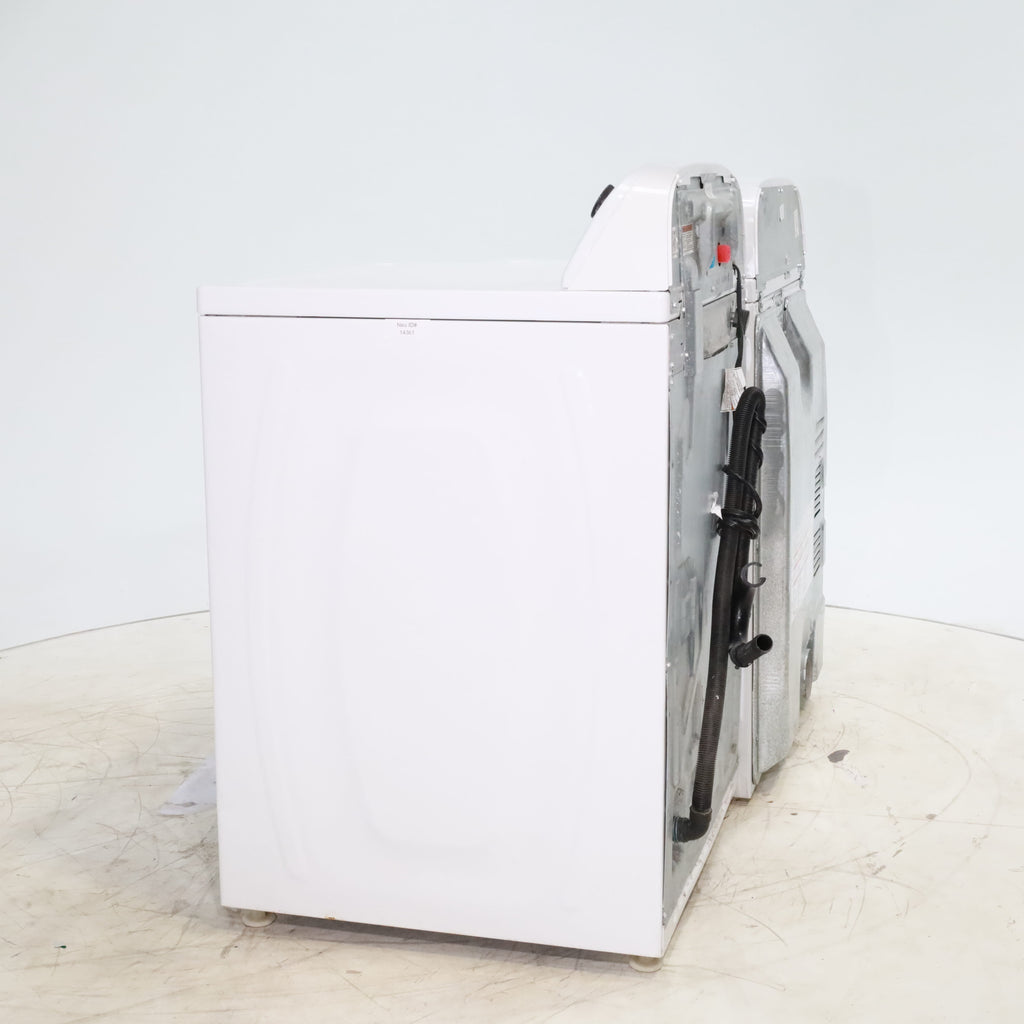 Pictures of ENERGY STAR 3.8 cu ft Whirlpool Top-Load Washing Machine with Low-Profile Impeller and 7.0 cu ft Whirlpool Electric Dryer with Hamper Door - Certified Refurbished - Neu Appliance Outlet - Discount Appliance Outlet in Austin, Tx