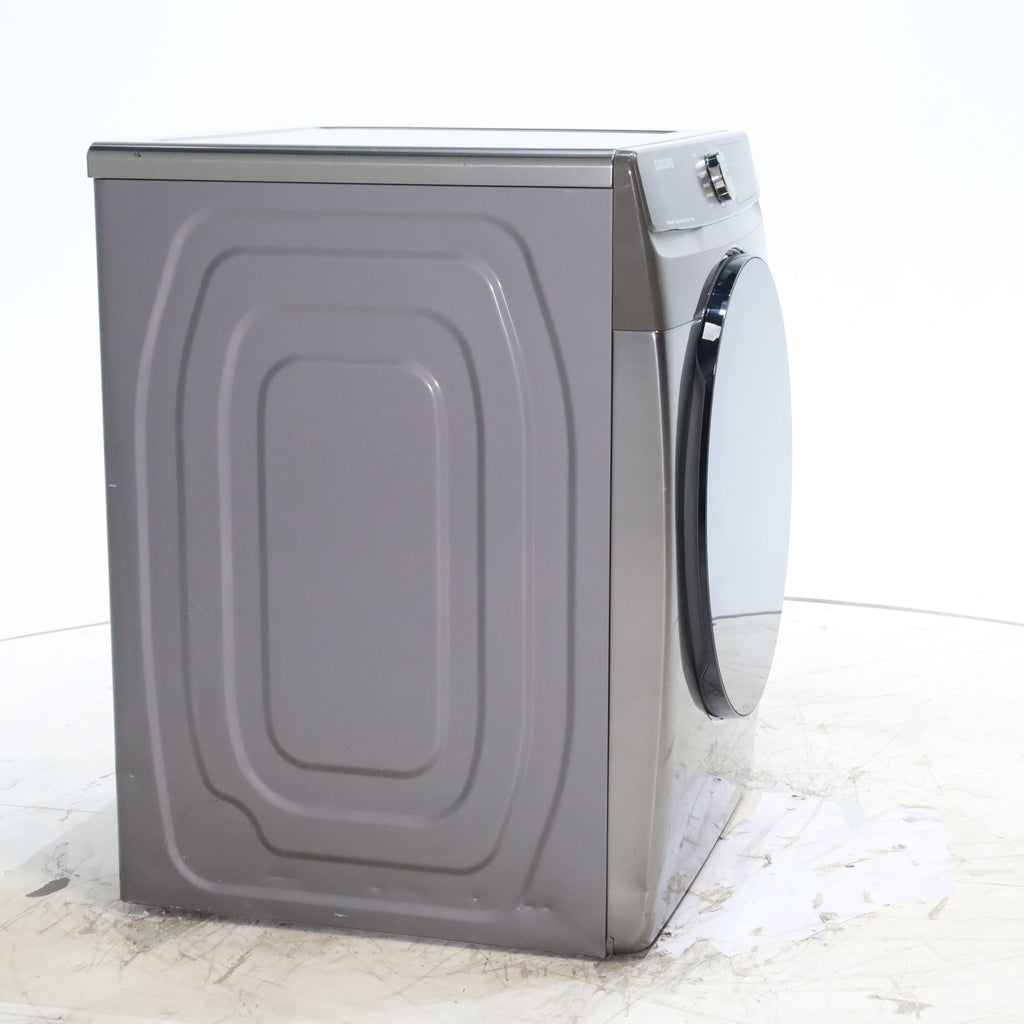 Pictures of Platinum Samsung 7.5 cu. ft. Front Load Electric Dryer with Steam- Scratch & Dent - Minor - Neu Appliance Outlet - Discount Appliance Outlet in Austin, Tx