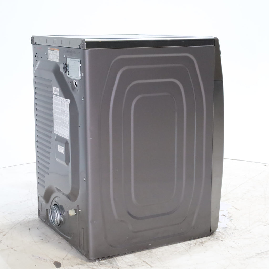 Pictures of Platinum Samsung 7.5 cu. ft. Front Load Electric Dryer with Steam- Scratch & Dent - Minor - Neu Appliance Outlet - Discount Appliance Outlet in Austin, Tx