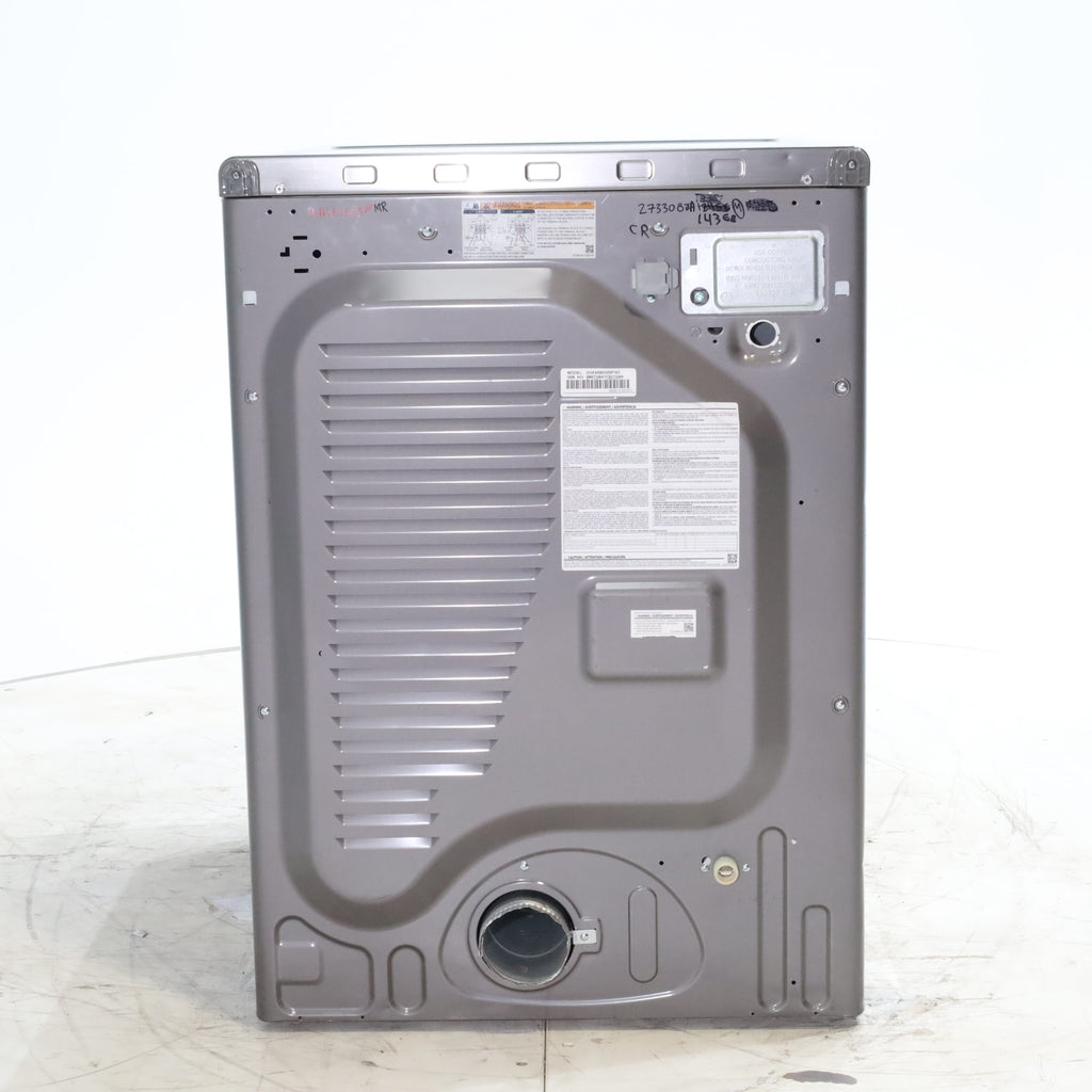 Pictures of Platinum Samsung 7.5 cu. ft. Front Load Electric Dryer with Steam- Scratch & Dent - Minor - Neu Appliance Outlet - Discount Appliance Outlet in Austin, Tx