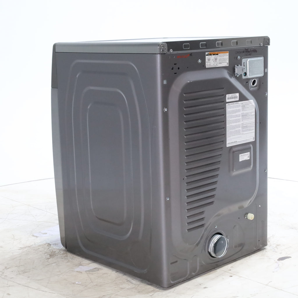 Pictures of Platinum Samsung 7.5 cu. ft. Front Load Electric Dryer with Steam- Scratch & Dent - Minor - Neu Appliance Outlet - Discount Appliance Outlet in Austin, Tx