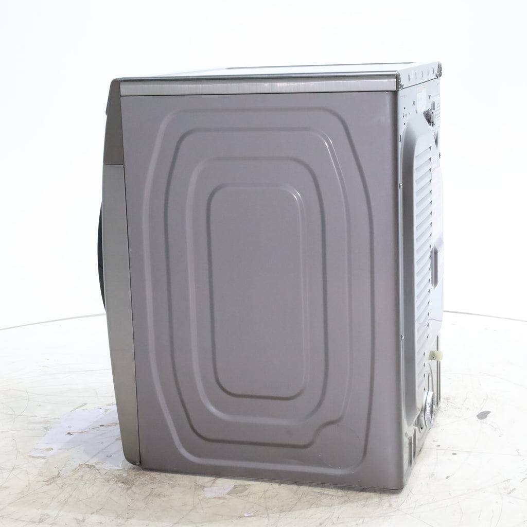 Pictures of Platinum Samsung 7.5 cu. ft. Front Load Electric Dryer with Steam- Scratch & Dent - Minor - Neu Appliance Outlet - Discount Appliance Outlet in Austin, Tx