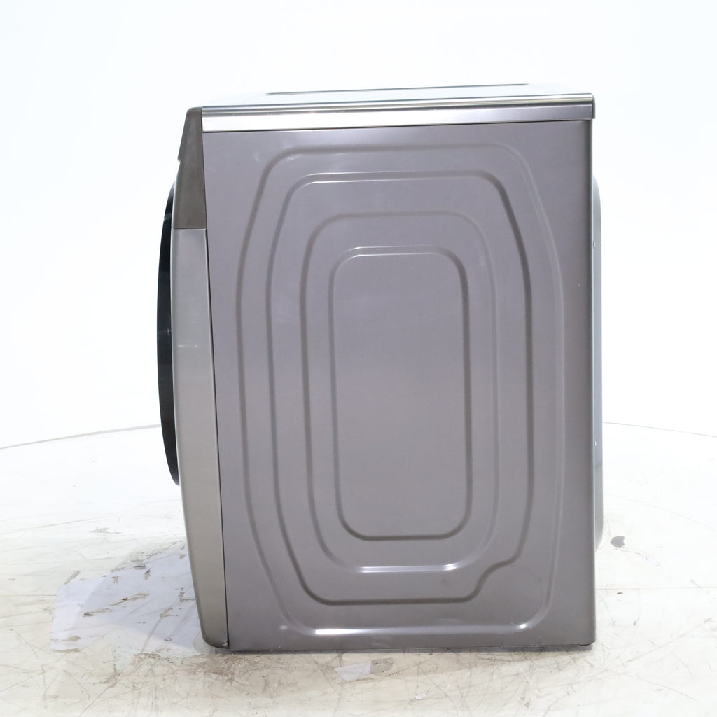 Pictures of Platinum Samsung 7.5 cu. ft. Front Load Electric Dryer with Steam- Scratch & Dent - Minor - Neu Appliance Outlet - Discount Appliance Outlet in Austin, Tx