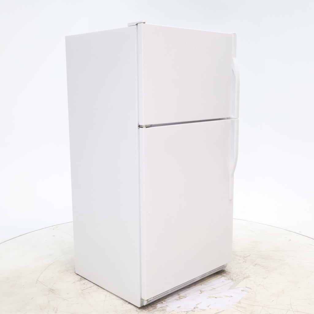 Pictures of 33" Wide 20.6 cu ft Maytag White Top and Bottom Refrigerator with Ice Maker - Certified Refurbished - Neu Appliance Outlet - Discount Appliance Outlet in Austin, Tx