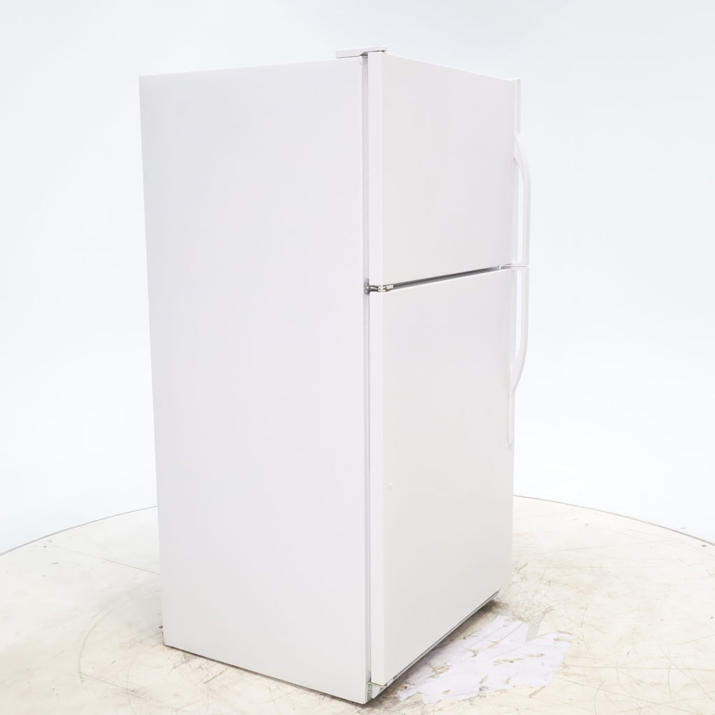 Pictures of 33" Wide 20.6 cu ft Maytag White Top and Bottom Refrigerator with Ice Maker - Certified Refurbished - Neu Appliance Outlet - Discount Appliance Outlet in Austin, Tx