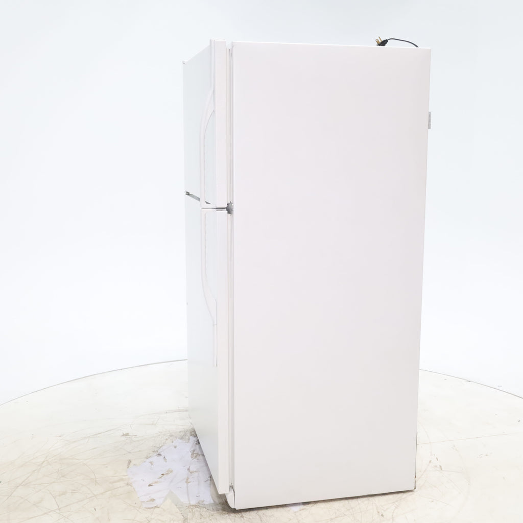 Pictures of 33" Wide 20.6 cu ft Maytag White Top and Bottom Refrigerator with Ice Maker - Certified Refurbished - Neu Appliance Outlet - Discount Appliance Outlet in Austin, Tx