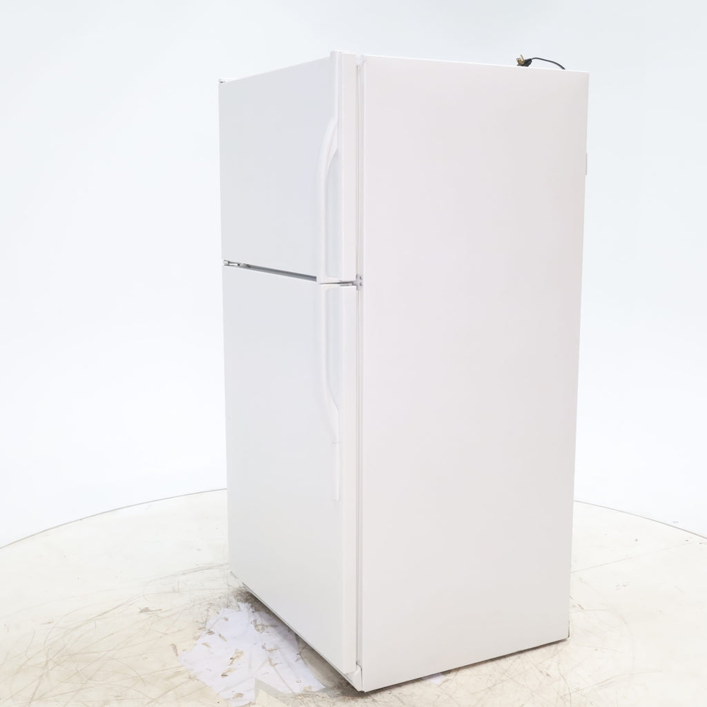 Pictures of 33" Wide 20.6 cu ft Maytag White Top and Bottom Refrigerator with Ice Maker - Certified Refurbished - Neu Appliance Outlet - Discount Appliance Outlet in Austin, Tx
