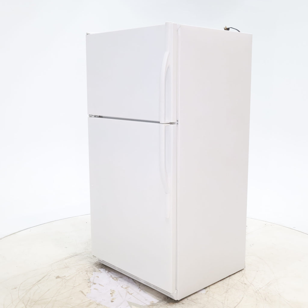 Pictures of 33" Wide 20.6 cu ft Maytag White Top and Bottom Refrigerator with Ice Maker - Certified Refurbished - Neu Appliance Outlet - Discount Appliance Outlet in Austin, Tx