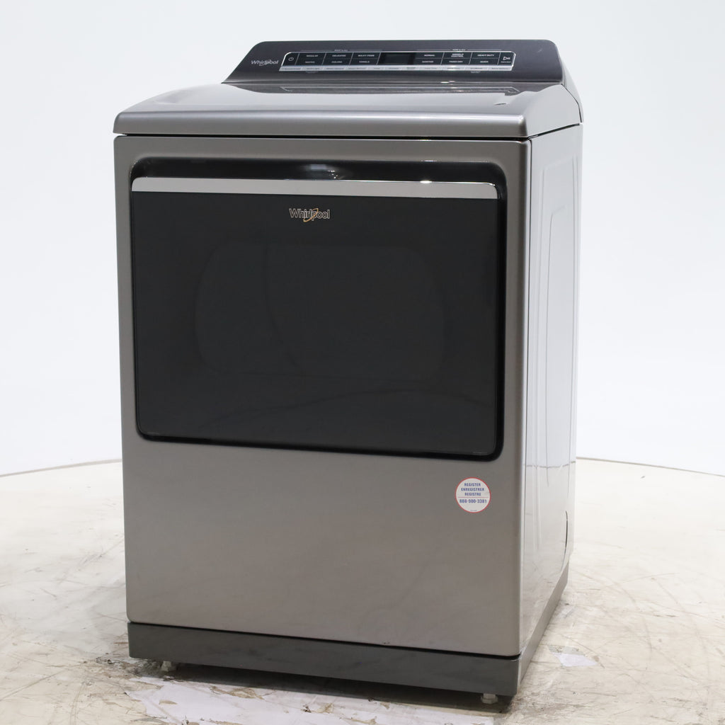 Pictures of Chrome Shadow ENERGY STAR Whirlpool 7.4 cu. ft. Electric Dryer with Smart Steam - Scratch & Dent - Minor - Neu Appliance Outlet - Discount Appliance Outlet in Austin, Tx