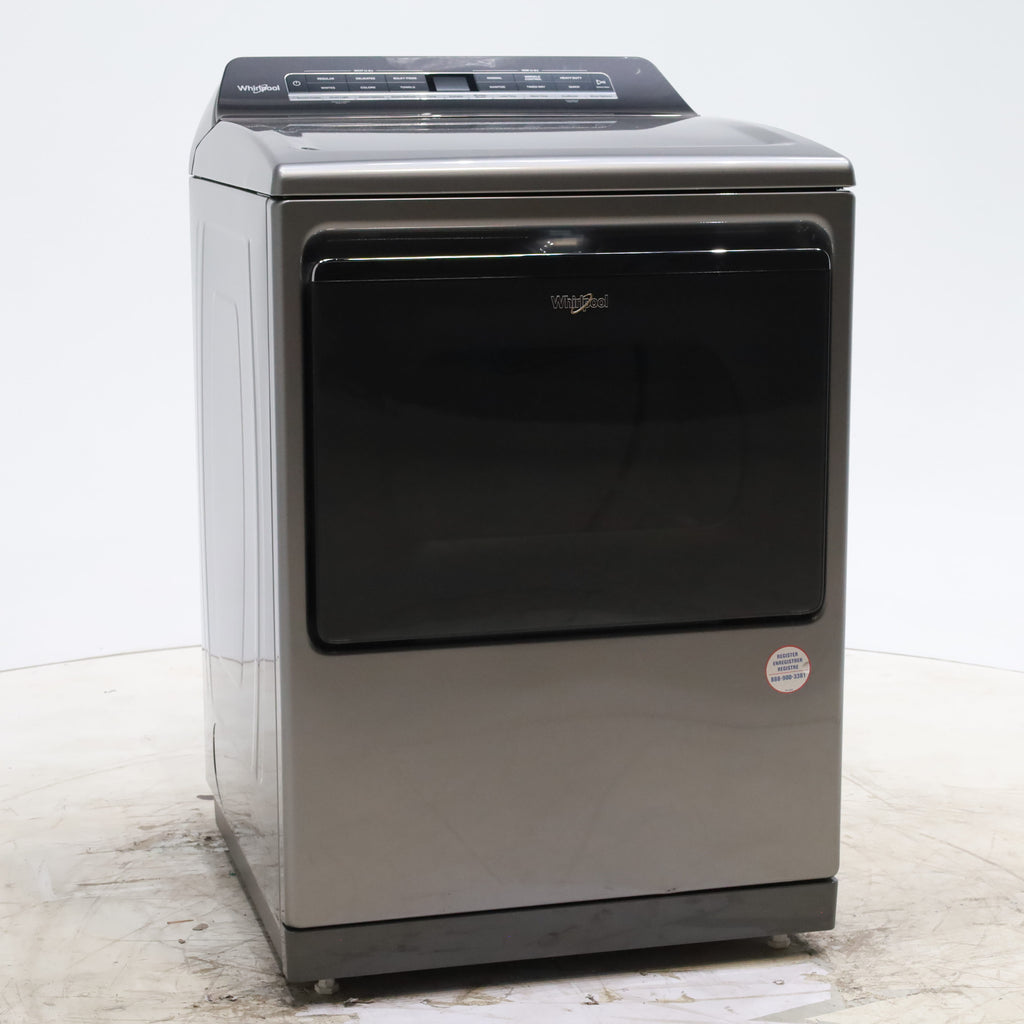 Pictures of Chrome Shadow ENERGY STAR Whirlpool 7.4 cu. ft. Electric Dryer with Smart Steam - Scratch & Dent - Minor - Neu Appliance Outlet - Discount Appliance Outlet in Austin, Tx