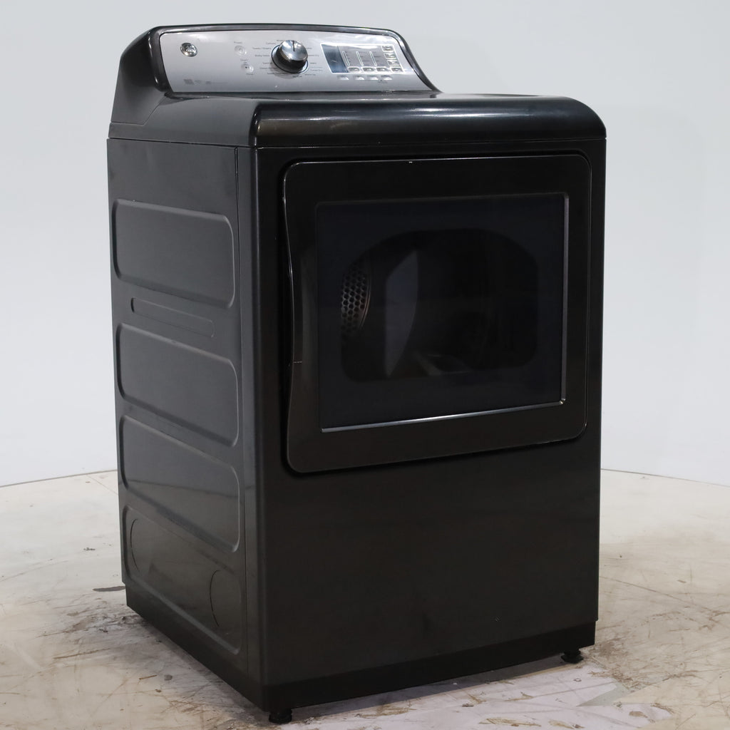 Pictures of Diamond Gray ENERGY STAR GE 7.4 cu. ft. Steam Electric Dryer with My Cycle - Certified Refurbished - Neu Appliance Outlet - Discount Appliance Outlet in Austin, Tx