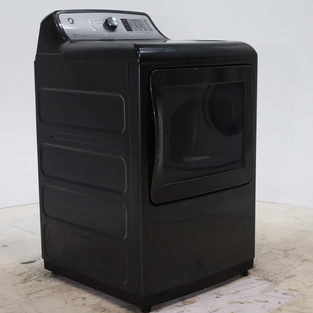 Pictures of Diamond Gray ENERGY STAR GE 7.4 cu. ft. Steam Electric Dryer with My Cycle - Certified Refurbished - Neu Appliance Outlet - Discount Appliance Outlet in Austin, Tx