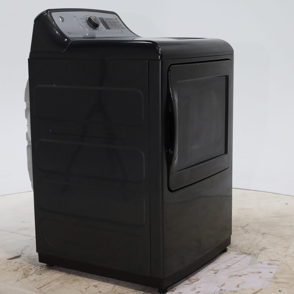 Pictures of Diamond Gray ENERGY STAR GE 7.4 cu. ft. Steam Electric Dryer with My Cycle - Certified Refurbished - Neu Appliance Outlet - Discount Appliance Outlet in Austin, Tx