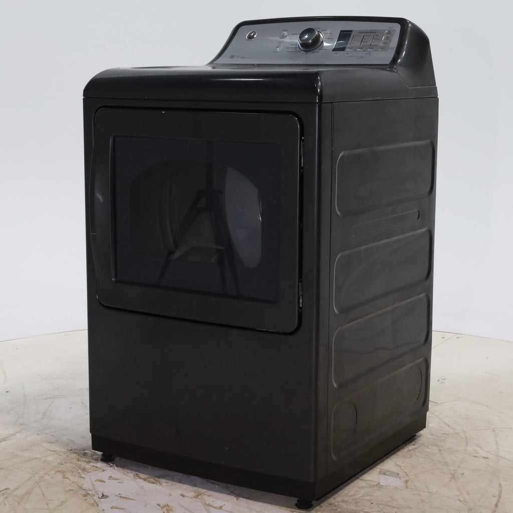 Pictures of Diamond Gray ENERGY STAR GE 7.4 cu. ft. Steam Electric Dryer with My Cycle - Certified Refurbished - Neu Appliance Outlet - Discount Appliance Outlet in Austin, Tx