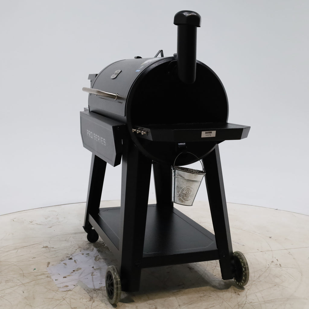 Pictures of Pit Boss Wood Pellet Pro Series V3 1150-Sq in Grey Pellet Grill with Smart Compatibility - Open Box - Neu Appliance Outlet - Discount Appliance Outlet in Austin, Tx