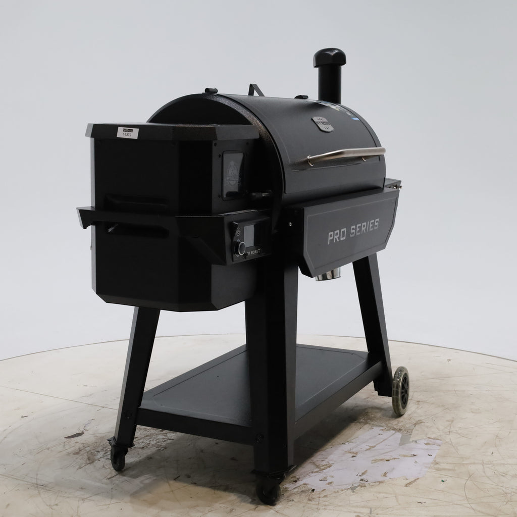 Pictures of Pit Boss Wood Pellet Pro Series V3 1150-Sq in Grey Pellet Grill with Smart Compatibility - Open Box - Neu Appliance Outlet - Discount Appliance Outlet in Austin, Tx