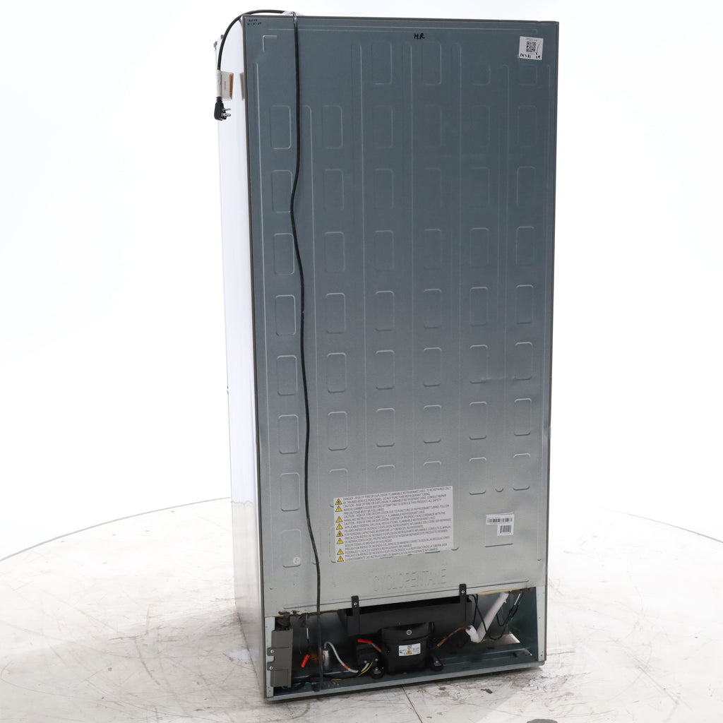 Pictures of 32 in. Wide Counter Depth Stainless Steel ENERGY STAR Hisense 17.1 cu. ft. Bottom Freezer Refrigerator with Super Freezer Technology - Certified Refurbished - Neu Appliance Outlet - Discount Appliance Outlet in Austin, Tx