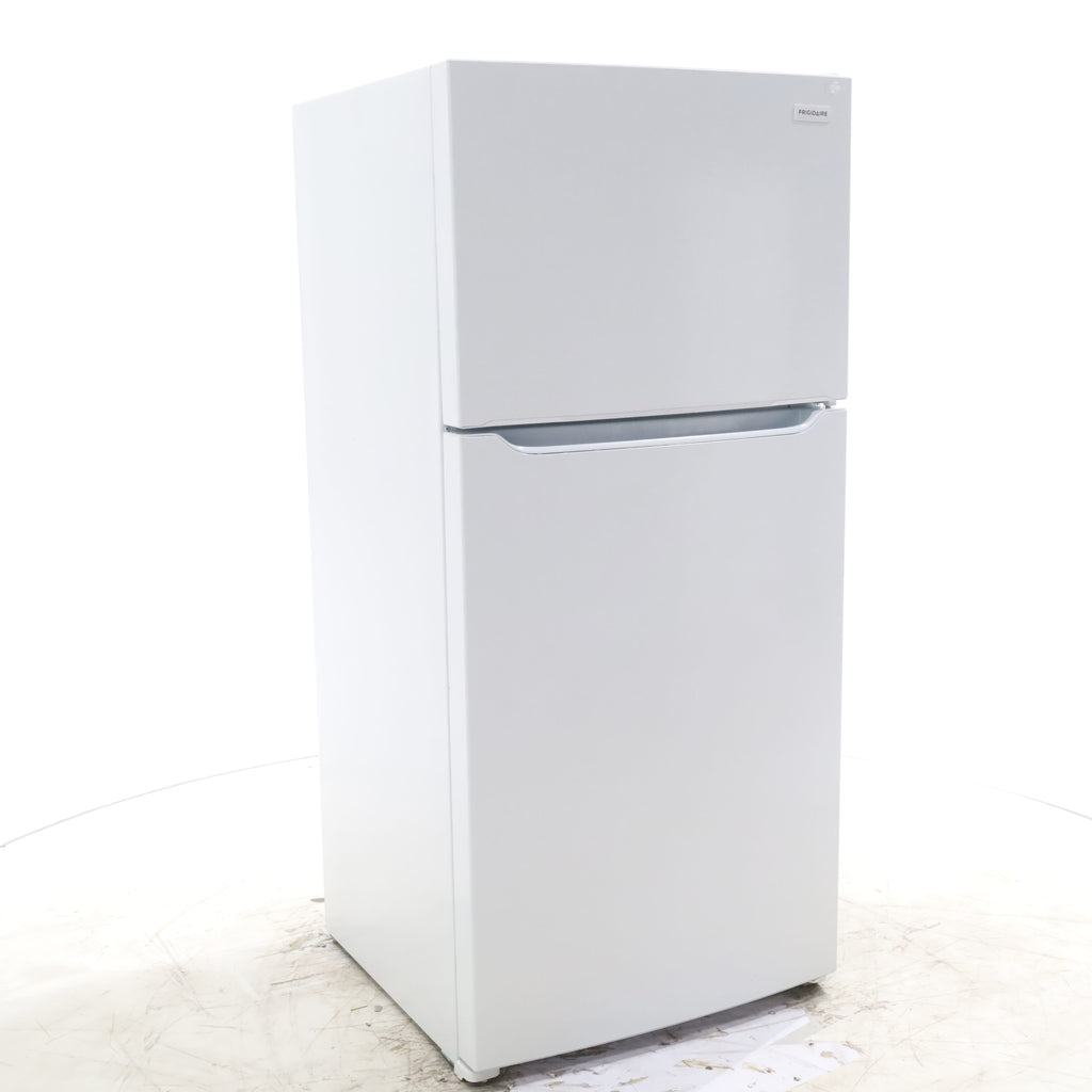 Pictures of White Frigidaire 18.3 cu. ft. Top Freezer Refrigerator with Garage-Ready Design - Scratch & Dent - Minor - Neu Appliance Outlet - Discount Appliance Outlet in Austin, Tx