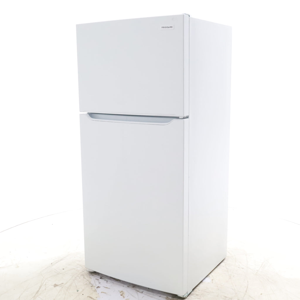 Pictures of White Frigidaire 18.3 cu. ft. Top Freezer Refrigerator with Garage-Ready Design - Scratch & Dent - Minor - Neu Appliance Outlet - Discount Appliance Outlet in Austin, Tx