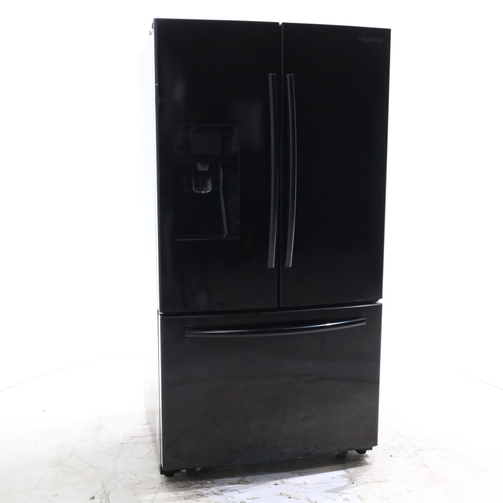 Pictures of Samsung Black ENERGY STAR 36" French Door Refrigerator with CoolSelect Pantry and Ice and Water Dispenser - Certified Refurbished - Neu Appliance Outlet - Discount Appliance Outlet in Austin, Tx