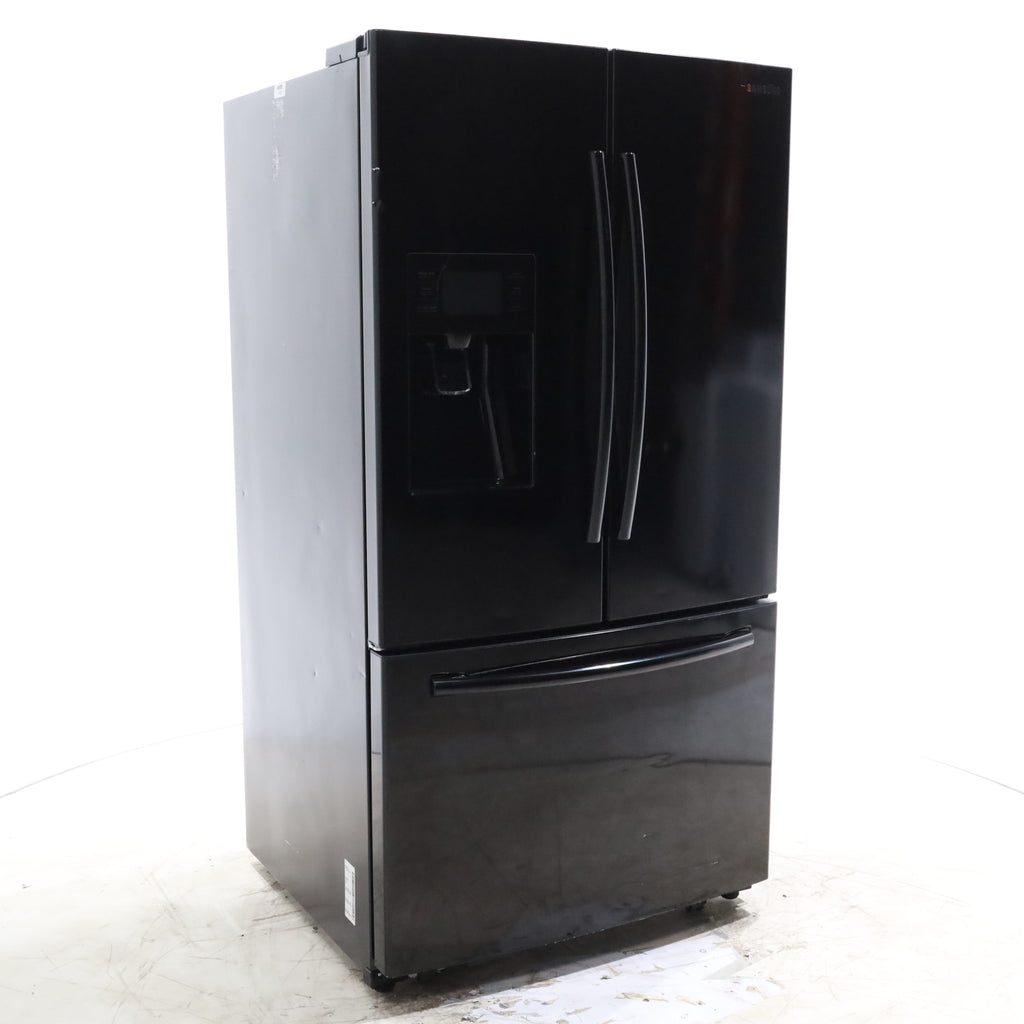 Pictures of Samsung Black ENERGY STAR 36" French Door Refrigerator with CoolSelect Pantry and Ice and Water Dispenser - Certified Refurbished - Neu Appliance Outlet - Discount Appliance Outlet in Austin, Tx