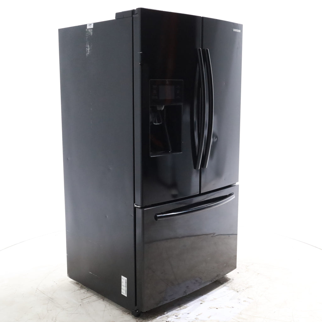 Pictures of Samsung Black ENERGY STAR 36" French Door Refrigerator with CoolSelect Pantry and Ice and Water Dispenser - Certified Refurbished - Neu Appliance Outlet - Discount Appliance Outlet in Austin, Tx