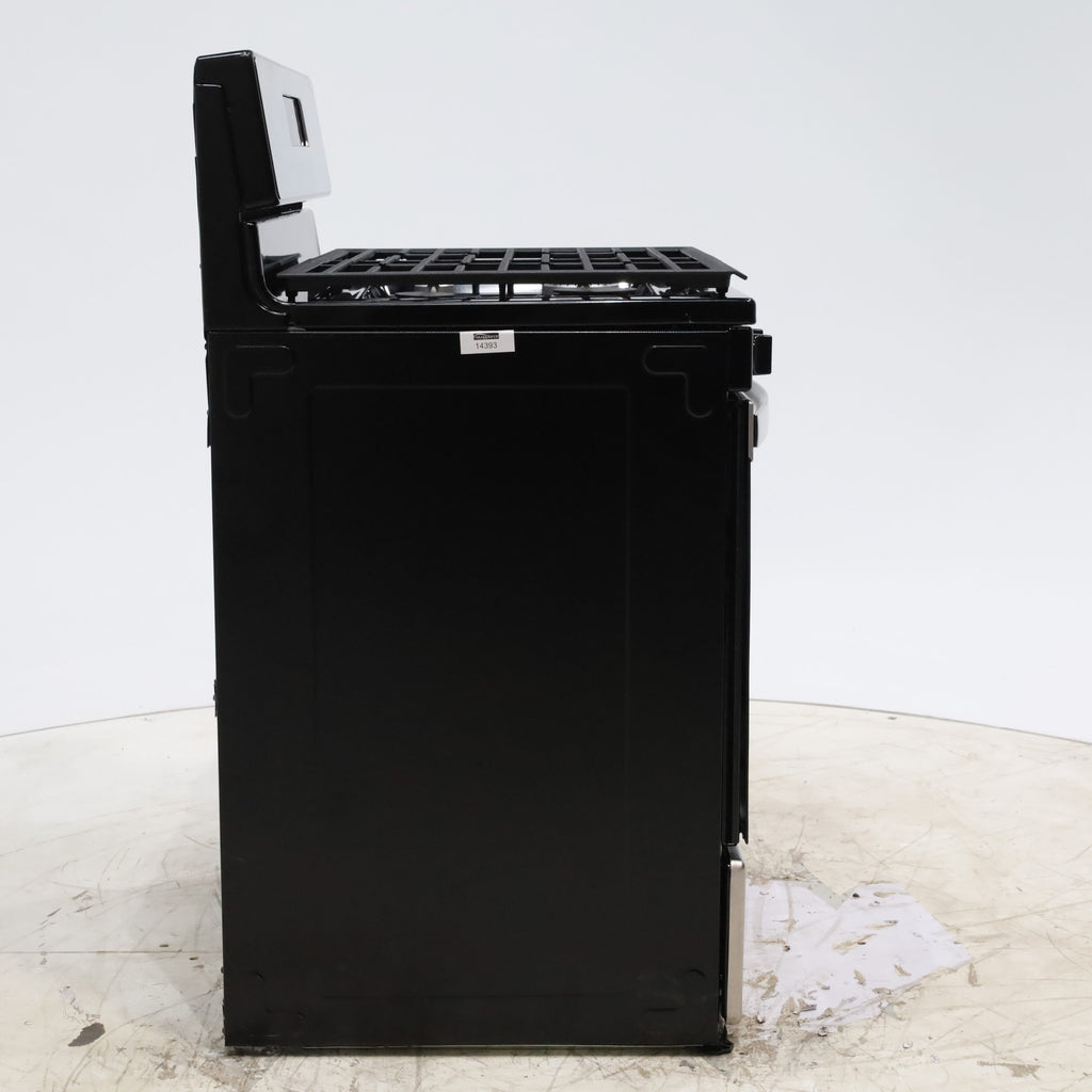 Pictures of Whirlpool Stainless 5.1 Cu. Ft. Freestanding Gas Range with Broiler Drawer and Two Speed Heat Burners - Scratch & Dent - Minor - Neu Appliance Outlet - Discount Appliance Outlet in Austin, Tx