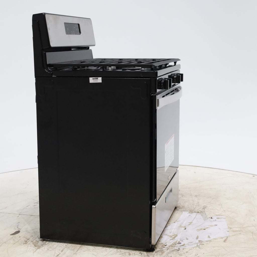 Pictures of Whirlpool Stainless 5.1 Cu. Ft. Freestanding Gas Range with Broiler Drawer and Two Speed Heat Burners - Scratch & Dent - Minor - Neu Appliance Outlet - Discount Appliance Outlet in Austin, Tx