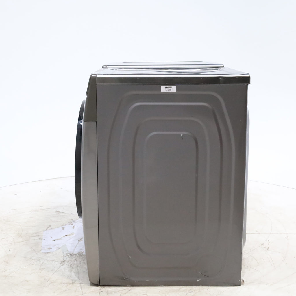 Pictures of Platinum ENERGY STAR Samsung 4.5 cu. ft. Front Load Washer with WiFi Connectivity and Platinum Samsung 7.5 cu. ft. Front Load Electric Dryer with Steam - Scratch and Dent - Minor - Neu Appliance Outlet - Discount Appliance Outlet in Austin, Tx